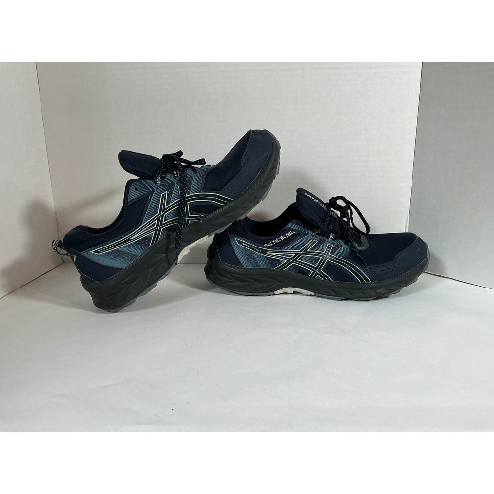 ASICS Gel-Venture 9 Mens Running Shoes Navy Black Extra Wide Size 13